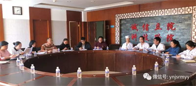 红河州人才工作项目建设领导小组调研我院包崇云专家工作站