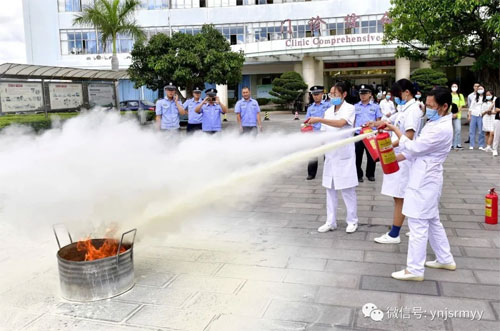  未雨绸缪勤练兵 应急救援筑防线 ——建水县人民医院开展消防安全暨防震减灾培训