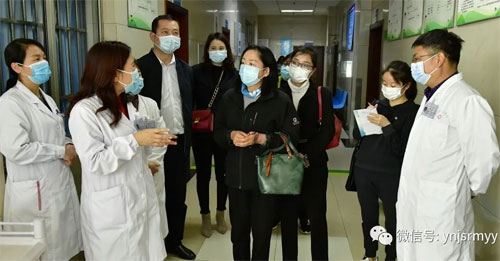  省级慢性病综合防控示范区调研组到建水县人民医院进行现场调研