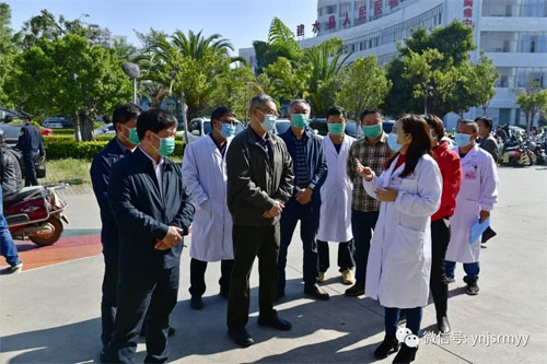  州人大常委会到建水县人民医院对《中华人民共和国突发事件应对法》和《云南省突发事件应对条例》贯彻实施情况进行执法检查
