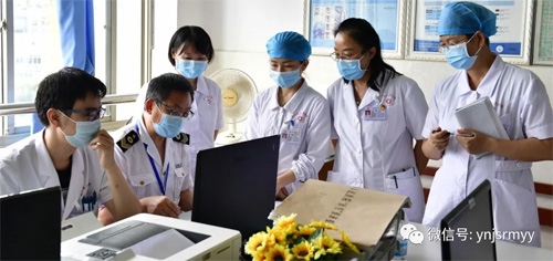  红河州卫健委到建水县人民医院对感控工作进行年度整体评估