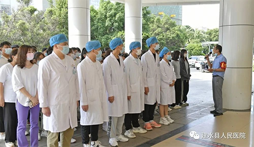  遇险不慌，临“震”有方——建水县人民医院开展地震应急疏散演练