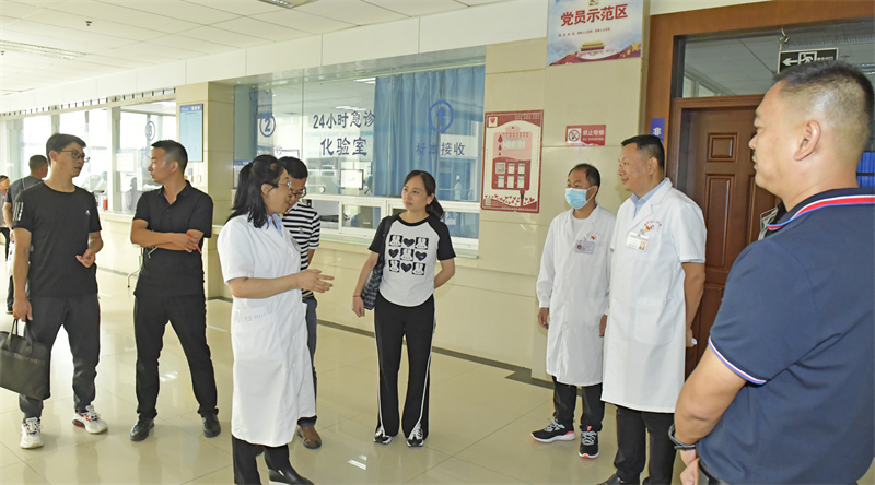  州委组织部调研组到建水县人民医院调研公立医院党建工作